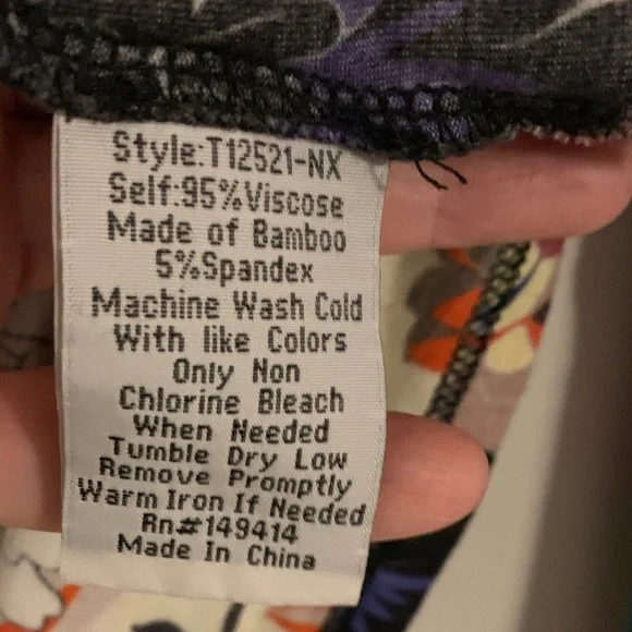 Johnny Was Multicolor Floral Long Sleeve Top - Picture 5 of 5